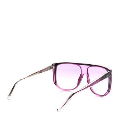 Gucci Studded Shield Sunglasses GG 3705/S Purple 4 of 7