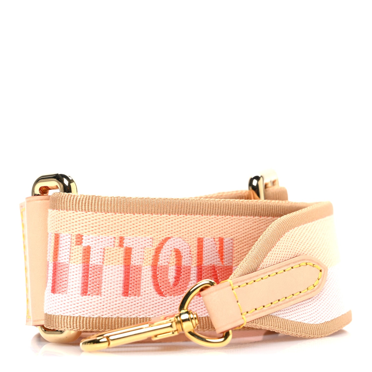 Louis Vuitton Jacquard Speedy Bandouliere 20 Shoulder Strap Pink Orange 1 of 4