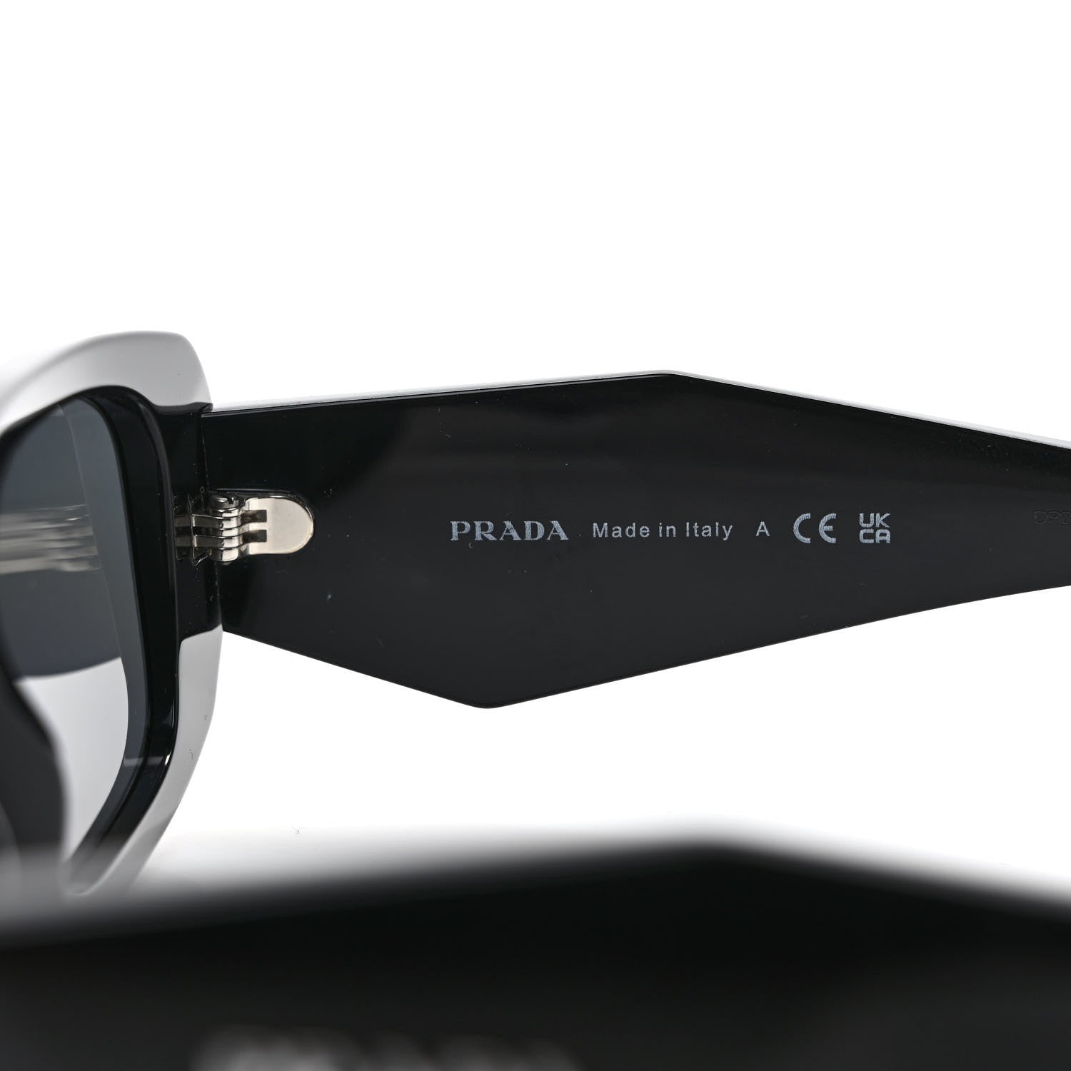 Prada Sunglasses SPR 17W Black 6 of 7