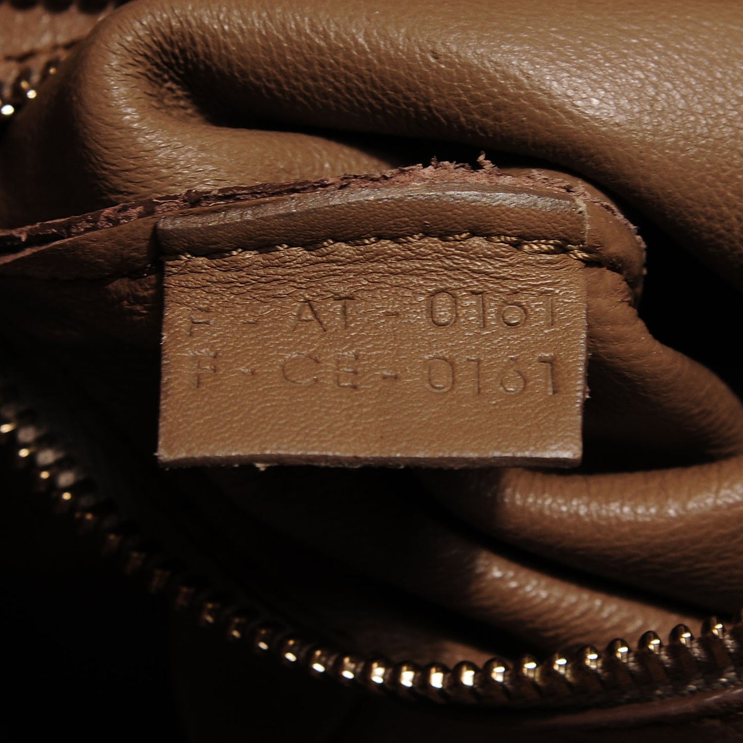 Smooth Calfskin Mini Luggage Camel