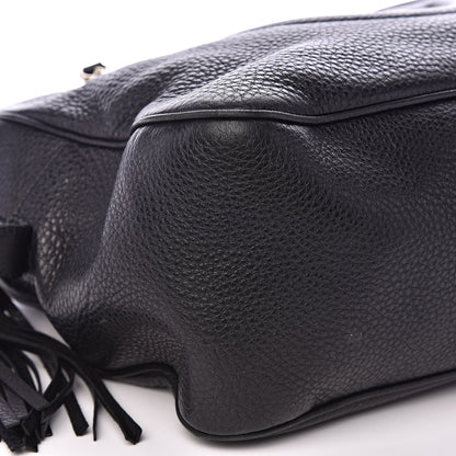 Gucci Pebbled Calfskin Medium Soho Bowler Black 8 of 15