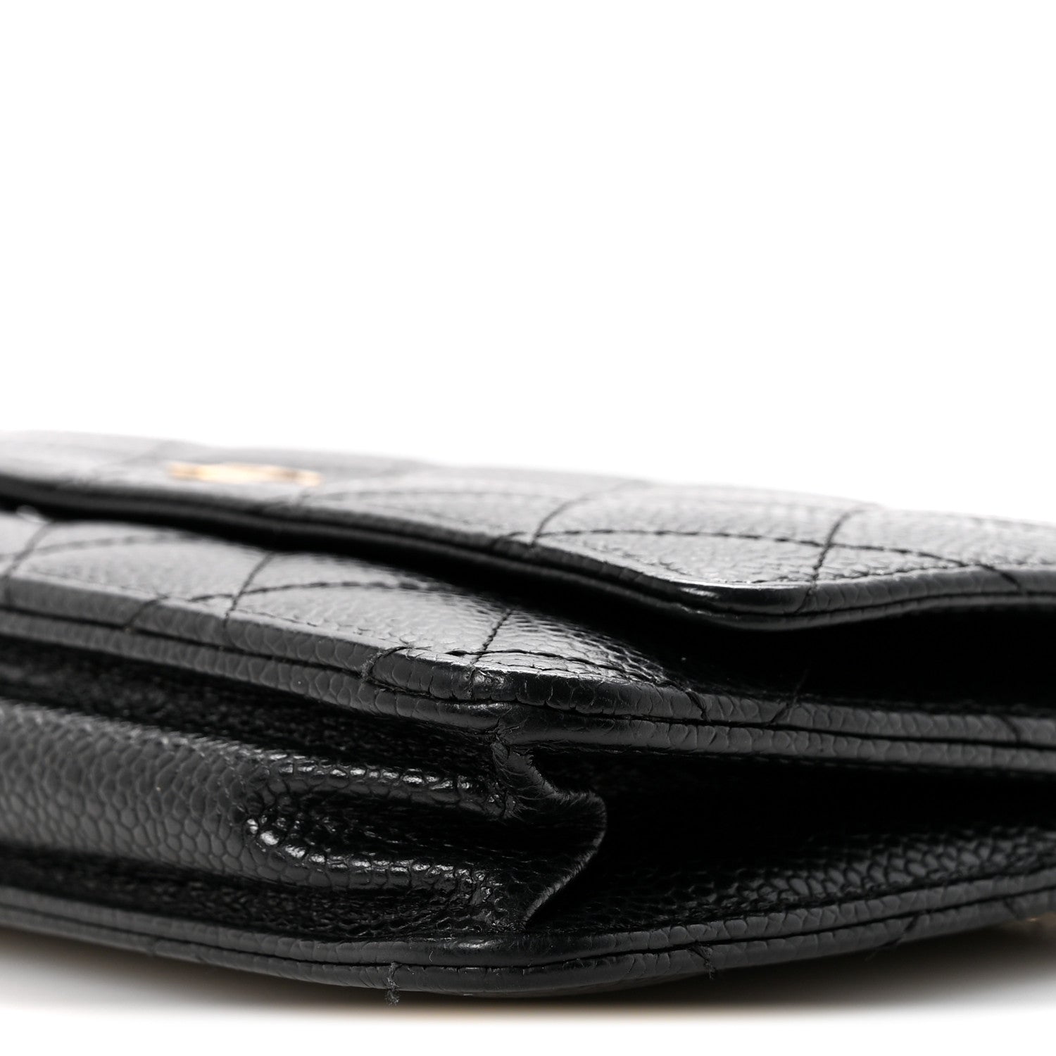 Chanel Caviar Quilted Wallet On Chain WOC Black 11 of 13