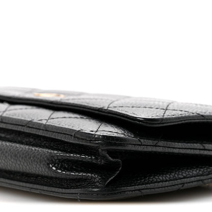 Chanel Caviar Quilted Wallet On Chain WOC Black 11 of 13