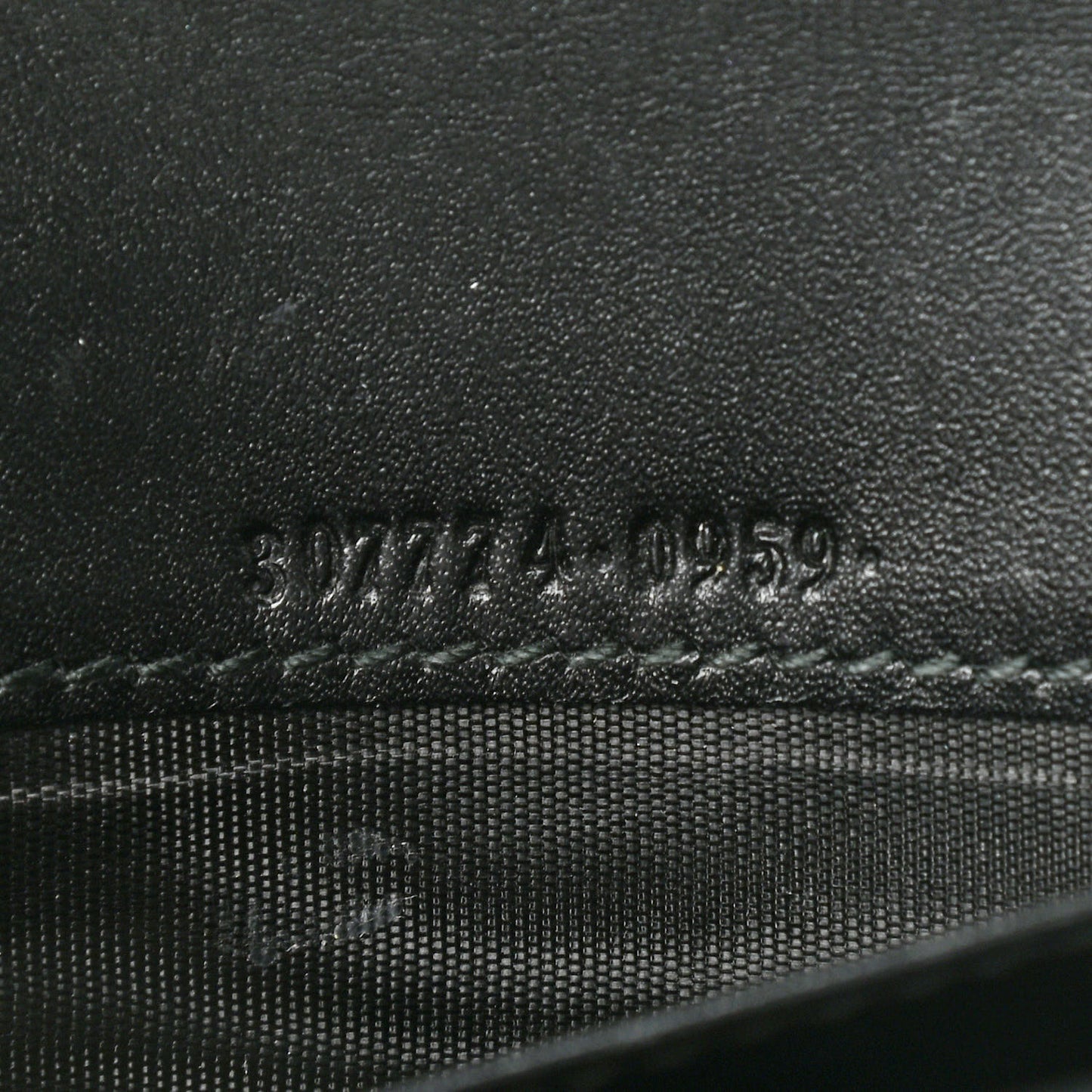 Guccissima Long Wallet Black