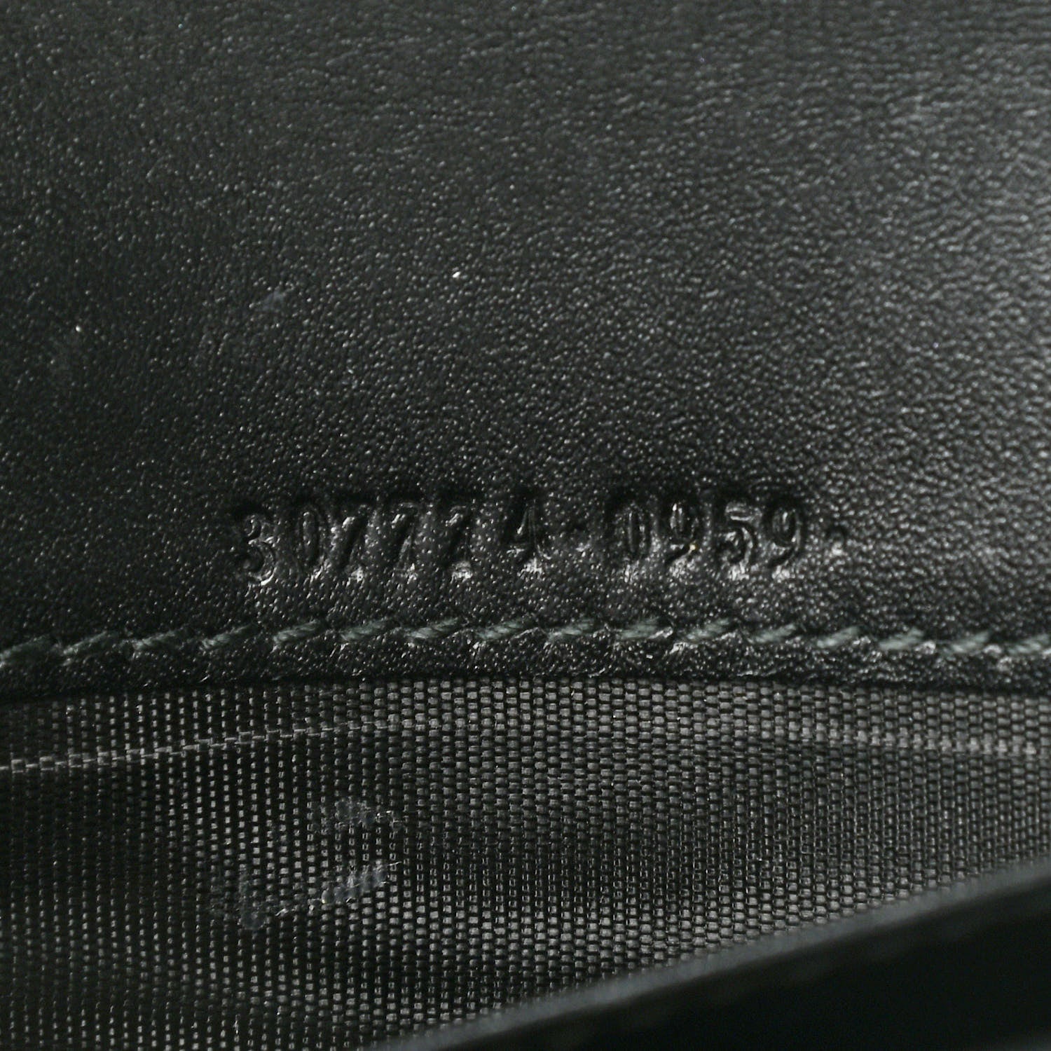 Gucci Guccissima Long Wallet Black 7 of 8