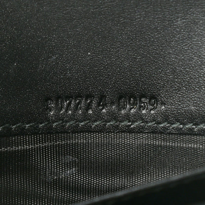 Gucci Guccissima Long Wallet Black 7 of 8