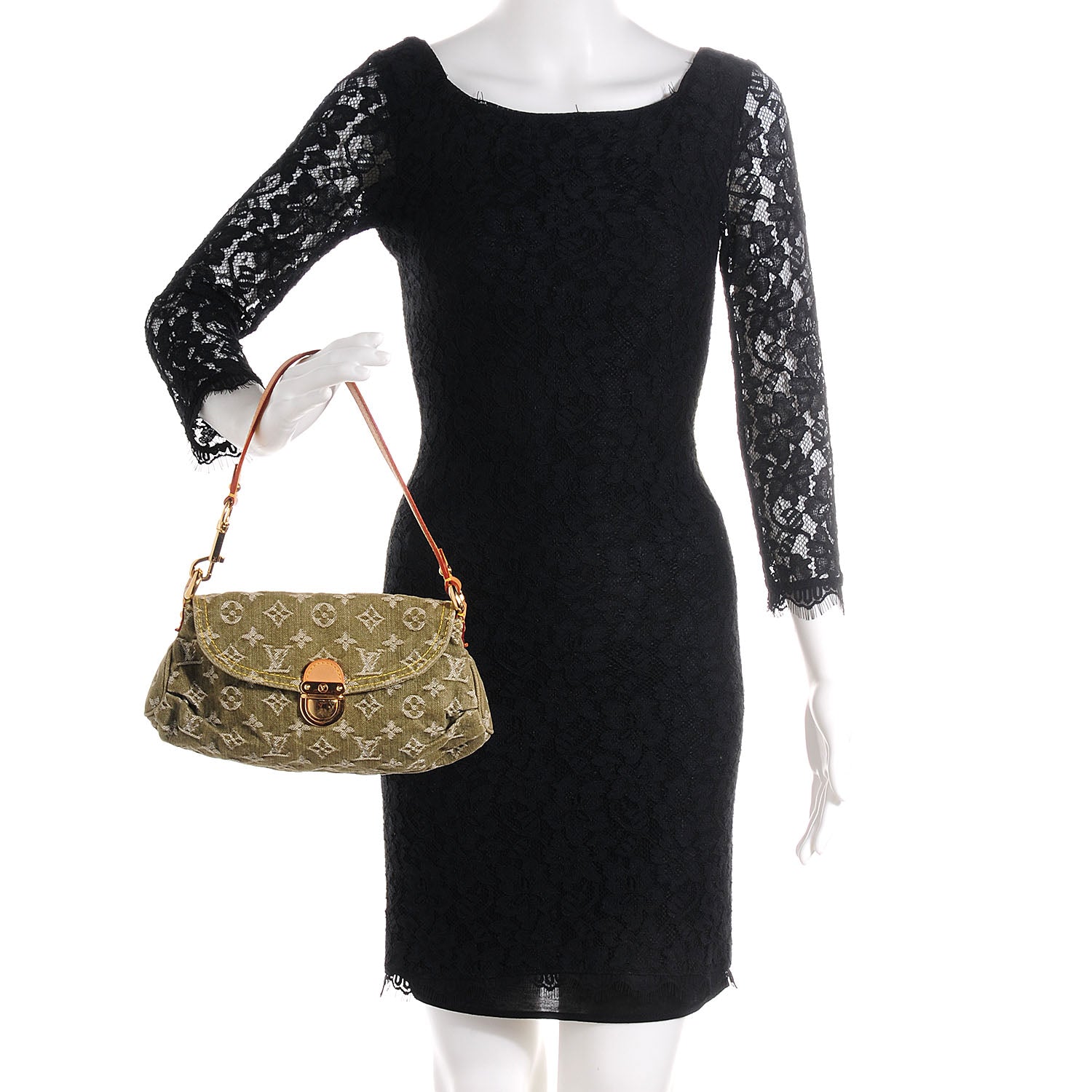 Louis Vuitton Monogram Denim Mini Pleaty Lichen 2 of 7