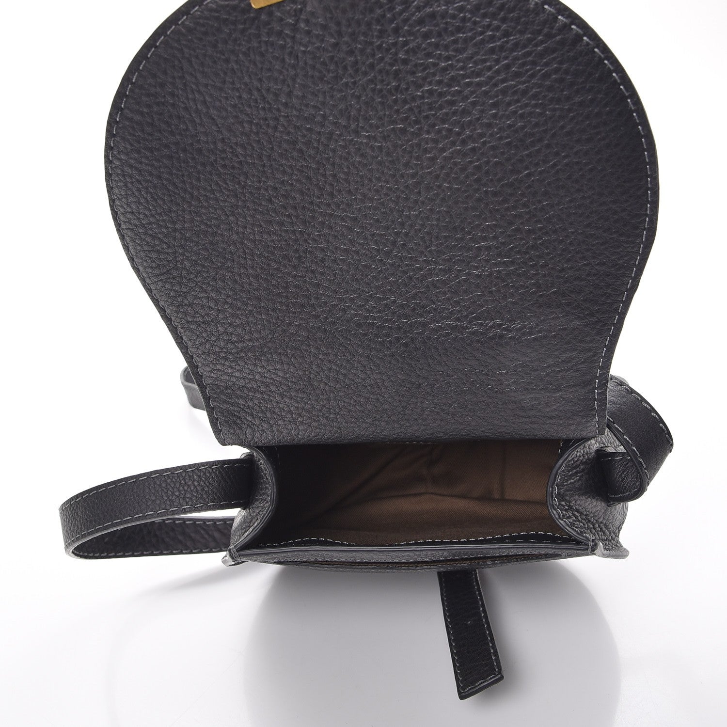 Chloe Calfskin Mini Marcie Round Crossbody Bag Black 5 of 8
