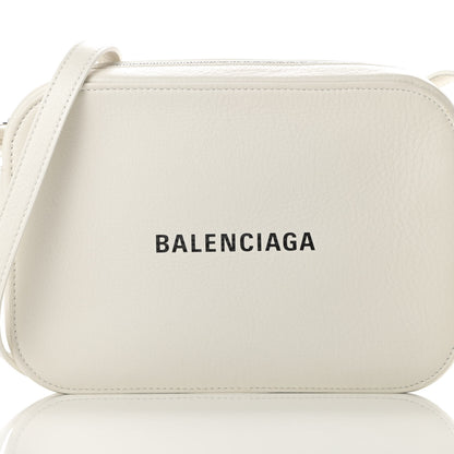 Balenciaga Calfskin Logo S Everyday Camera Bag White 8 of 14