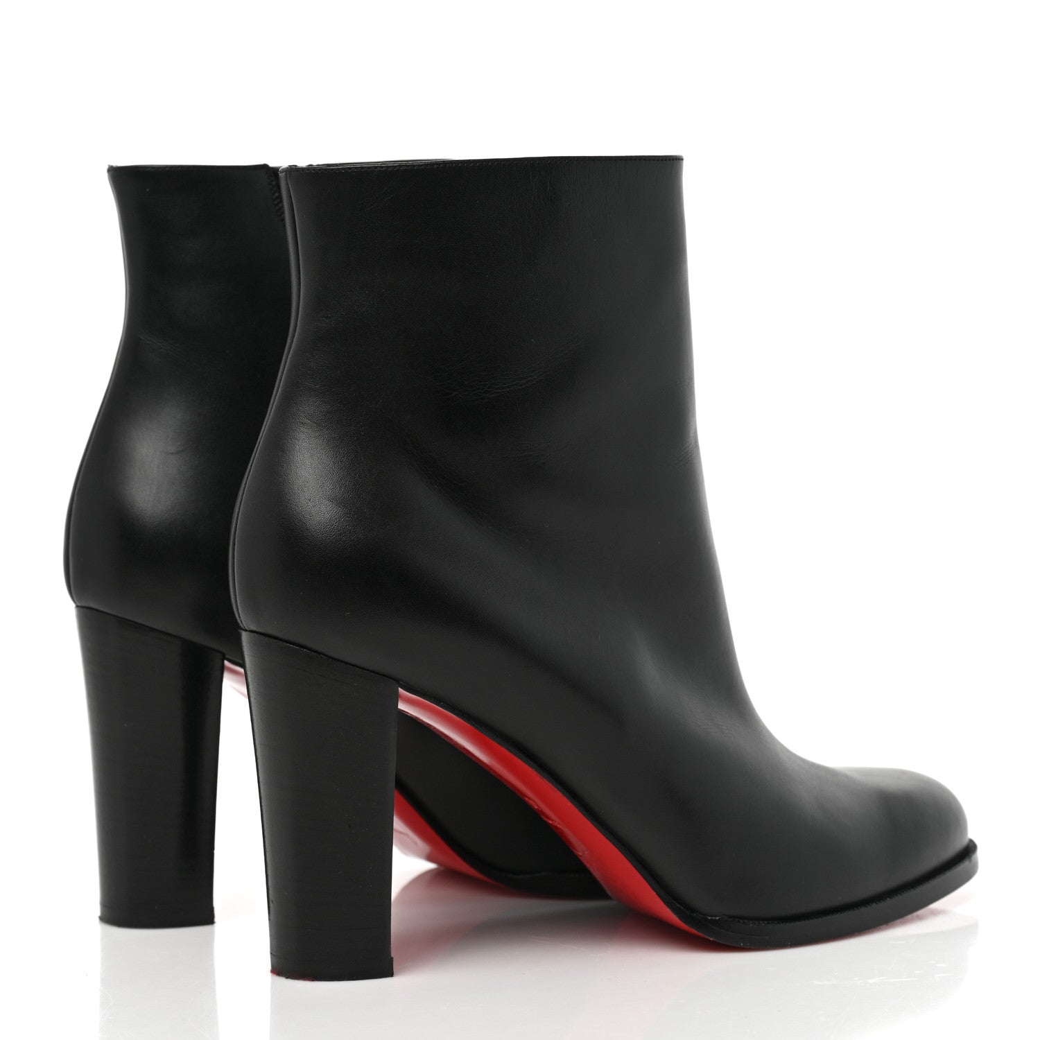 Christian Louboutin Calfskin Adox 85 Ankle Boots 40 Black 4 of 8