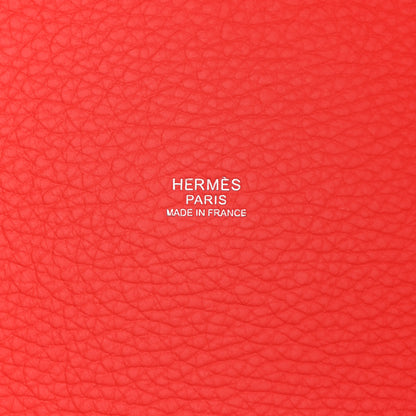 Hermes Taurillon Clemence Picotin Lock TGM Rose Jaipur 6 of 10