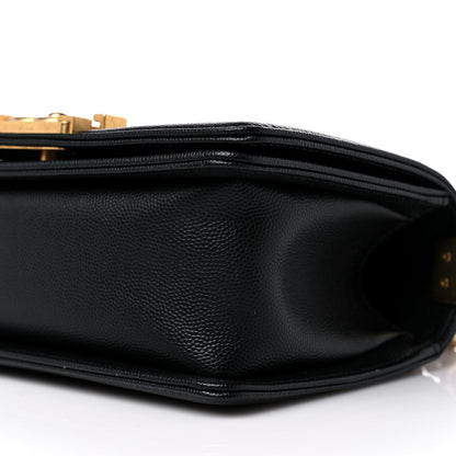 Chanel Caviar Quilted Small Boy Flap Black 9 of 10