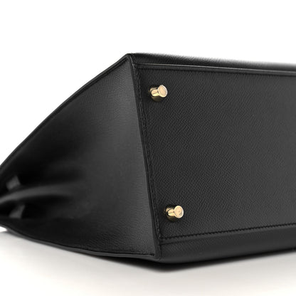 Hermes Epsom Kelly Sellier 35 Black 8 of 42