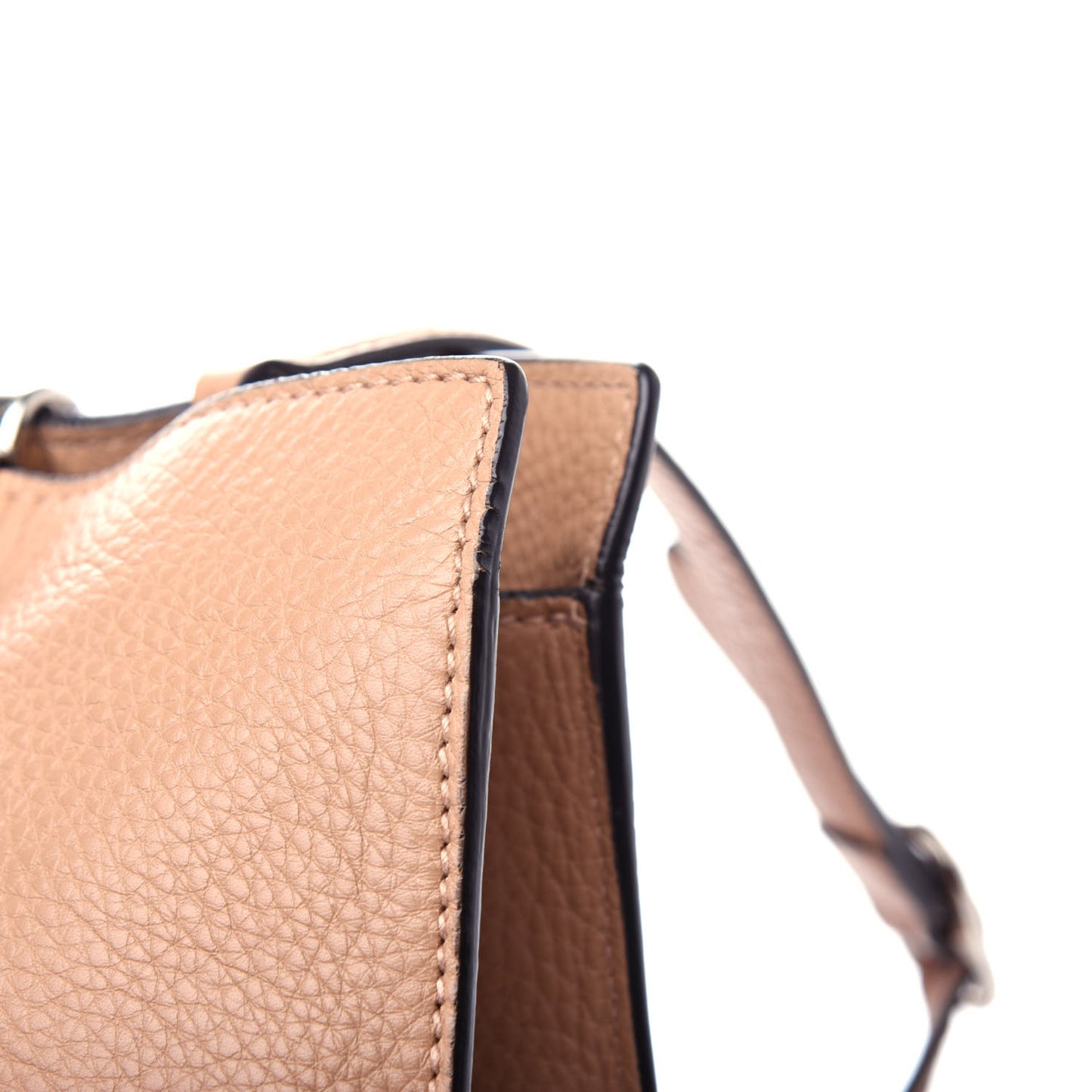 Calfskin Medium Bamboo Daily Shopper Camelia