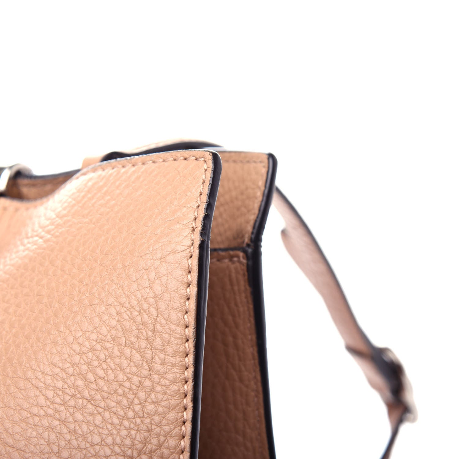 Gucci Calfskin Medium Bamboo Daily Shopper Camelia 11 of 12