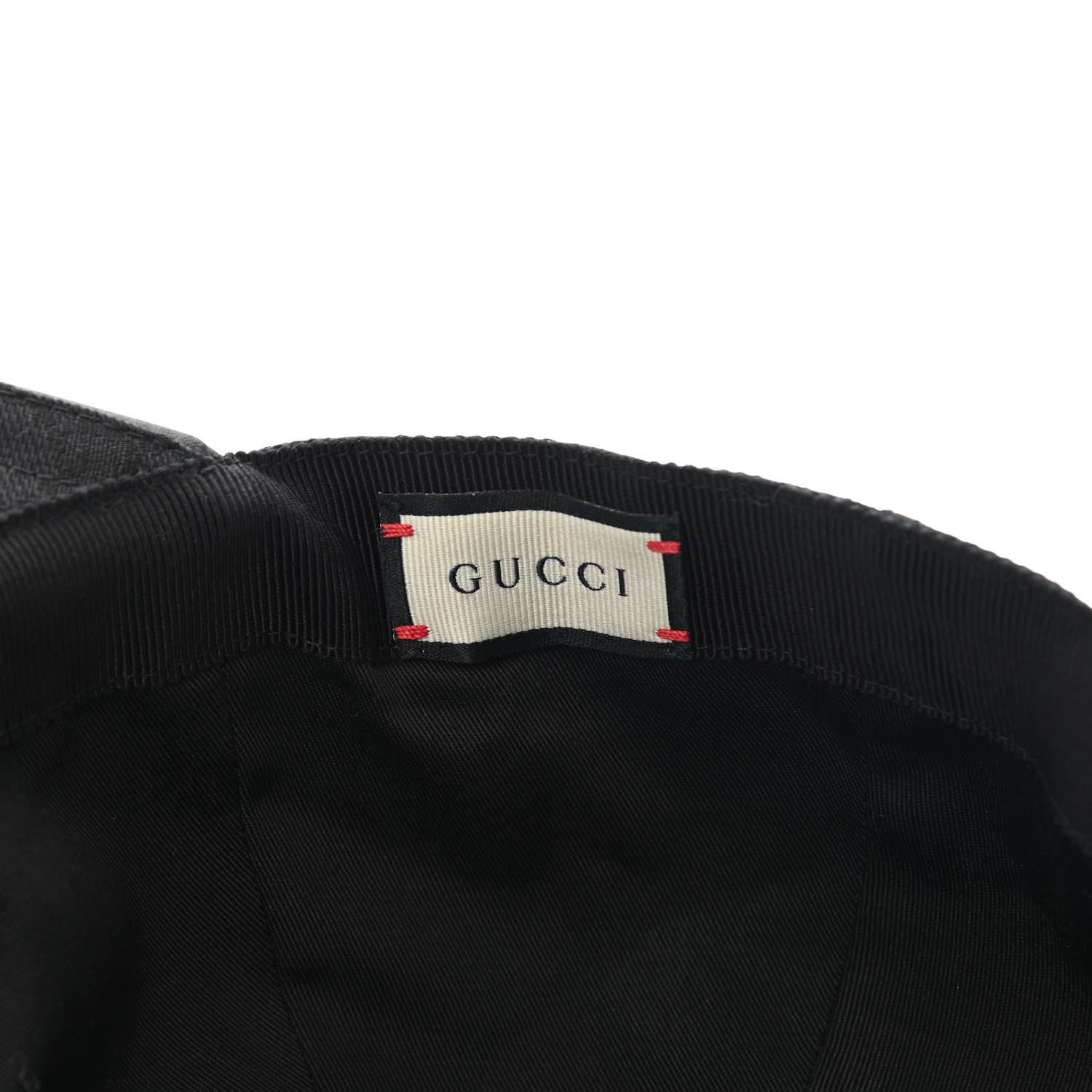 Gucci Monogram Web Baseball Hat M Black 6 of 9