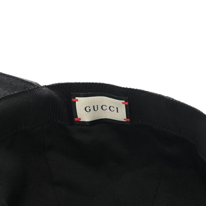 Gucci Monogram Web Baseball Hat M Black 6 of 9