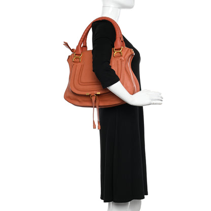 Chloe Calfskin Medium Marcie Satchel Indian Summer 2 of 13