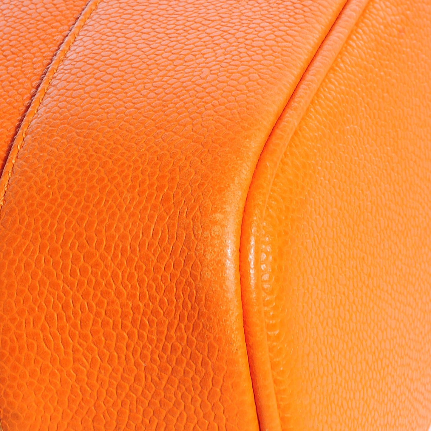 Caviar CC Shoulder Bag Orange