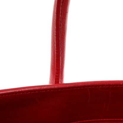 Saint Laurent Calfskin Small Sac De Jour Lipstick Red 21 of 27