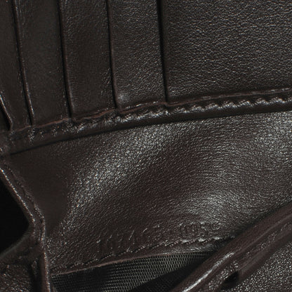 Gucci Guccissima Princy French Flap Wallet Chocolate Brown 9 of 9