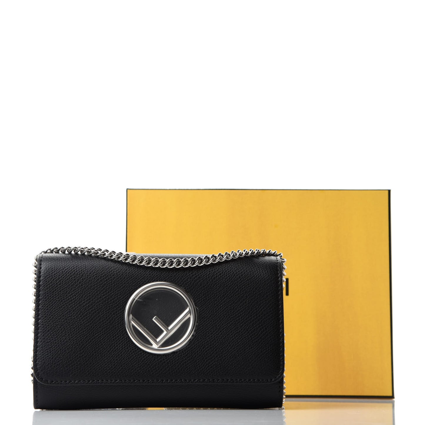 Vitello Cruise F is Fendi Wallet on Chain Black