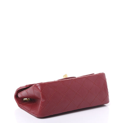 Chanel Aged Calfskin Quilted 2.55 Reissue Mini Flap Red 3 of 10