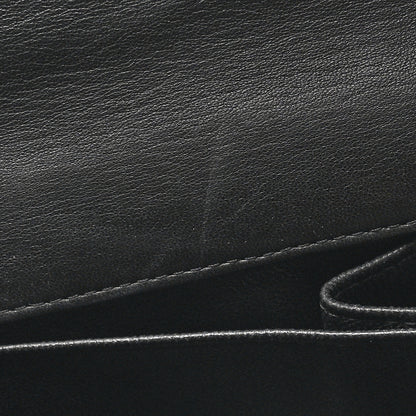 Chanel Lambskin Quilted East West Flap Black 11 of 13