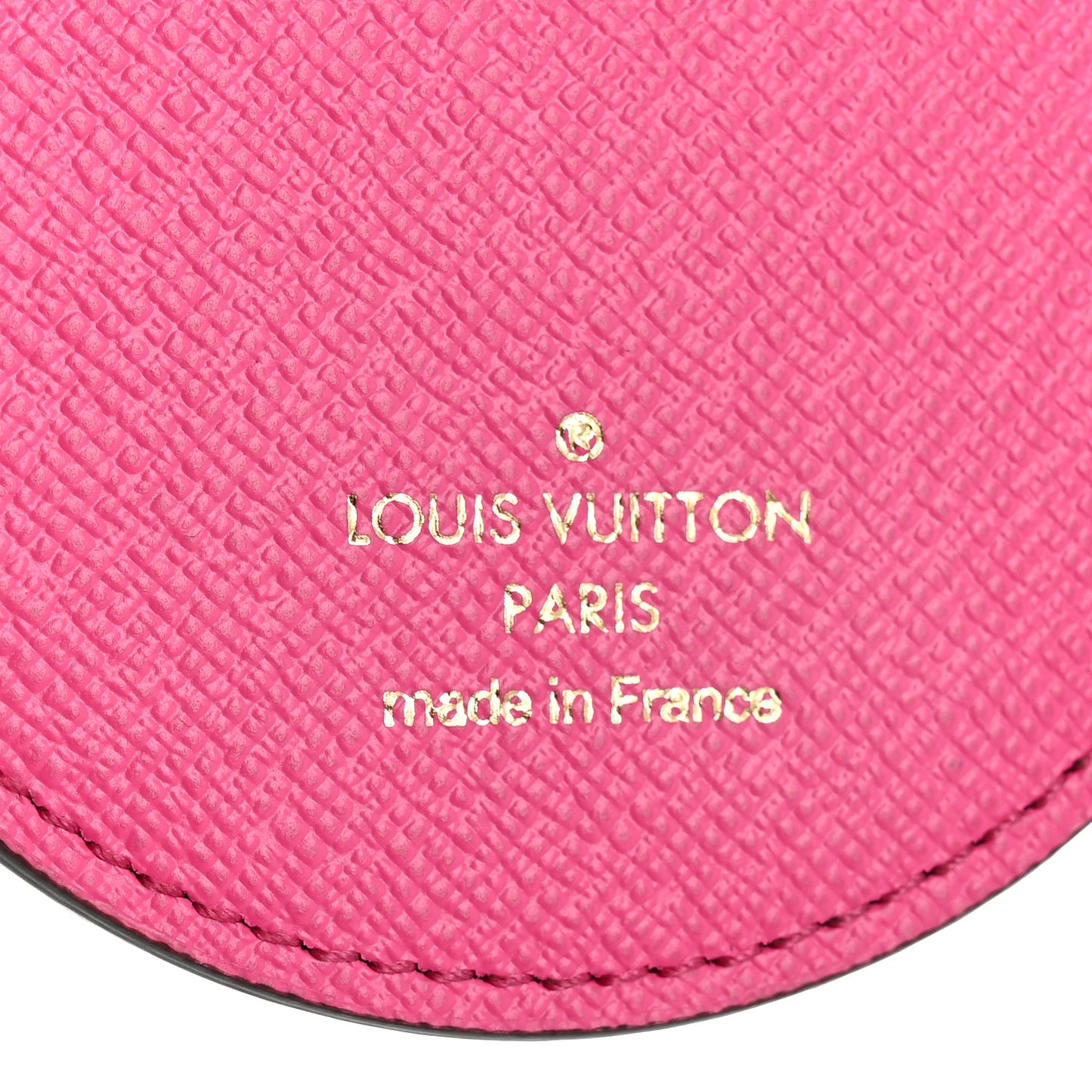 Monogram 2022 Christmas Animation Seoul Bag Charm Key Ring Light Pink
