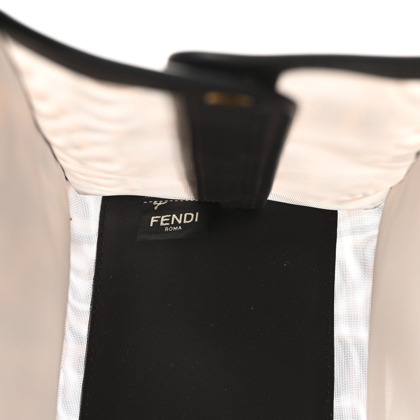 Mesh Vitello Century FF 1974 Medium Peekaboo Defender Cover Marrone Black Ebano