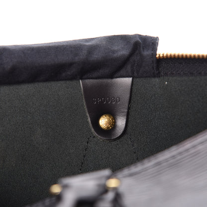 Louis Vuitton Epi Speedy 35 Black 12 of 15