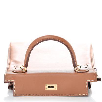 Hermes Swift Kelly Retourne 25 Gold 17 of 37