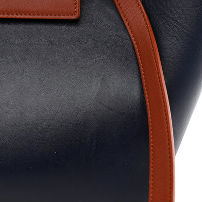 Celine Smooth Calfskin Large Bi-Color Belt Bag Midnight 7 of 12