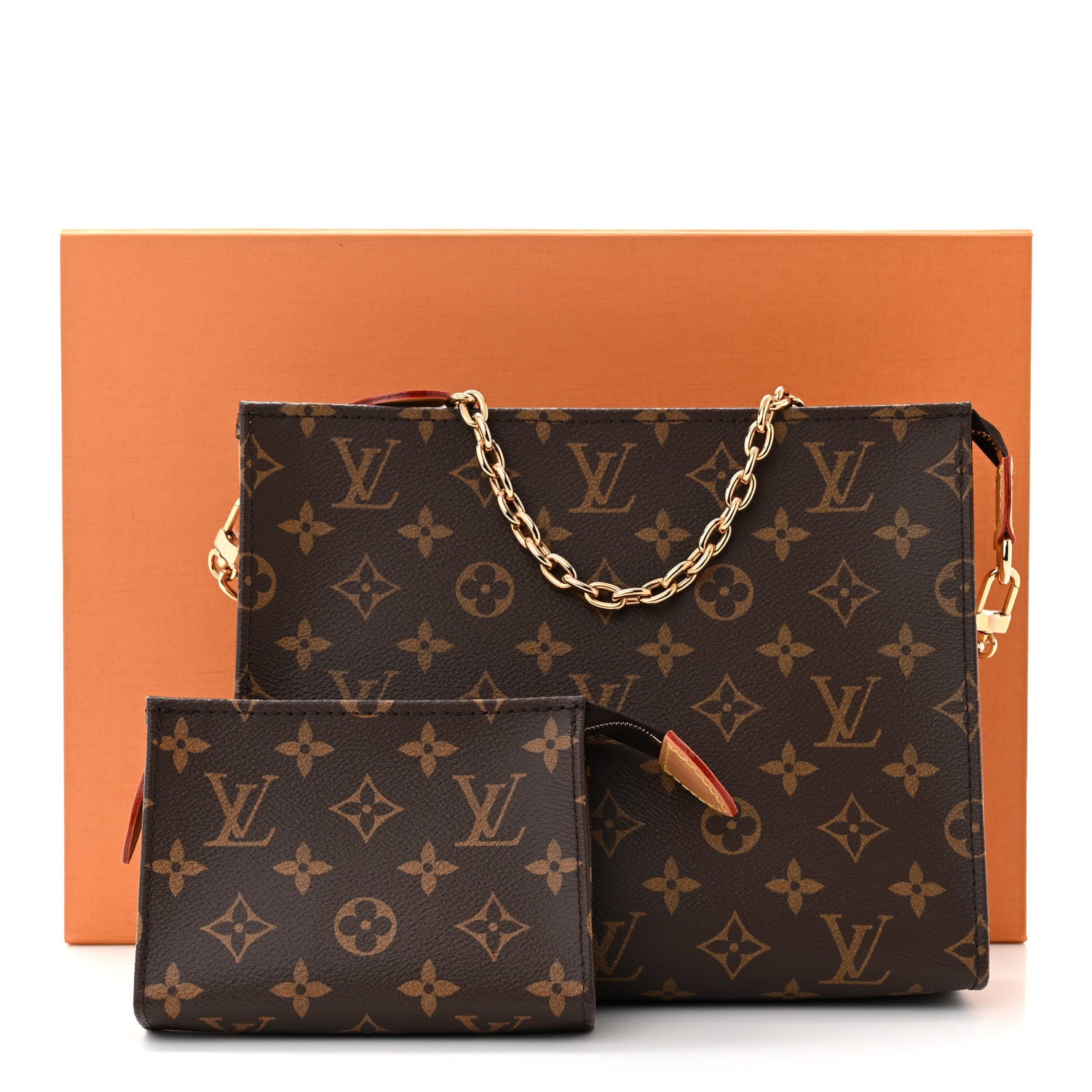 Louis Vuitton Monogram Toiletry Pouch On Chain 11 of 11