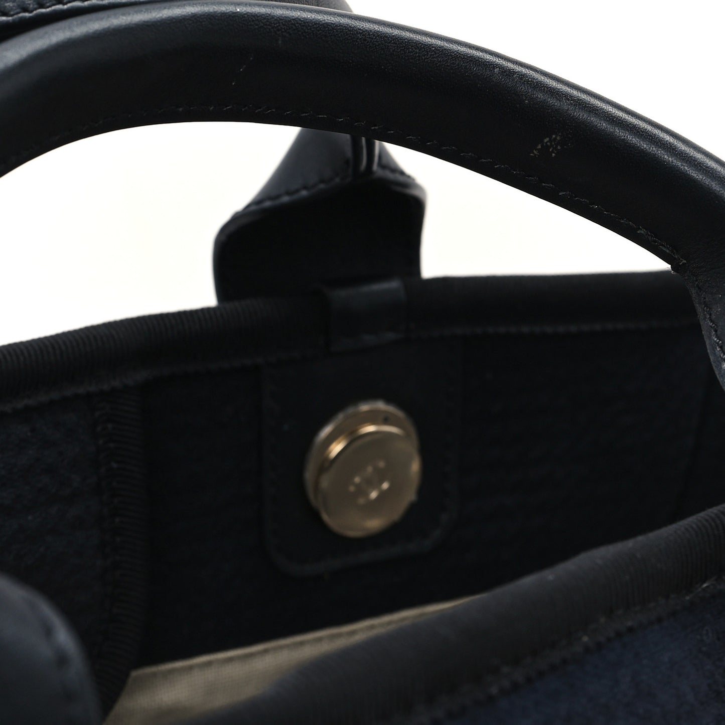Mixed Fibers Small Deauville Tote Navy