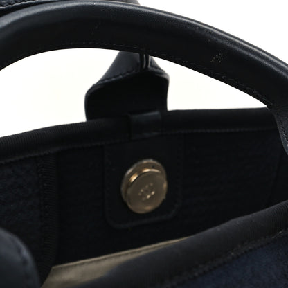 Chanel Mixed Fibers Small Deauville Tote Navy 13 of 13