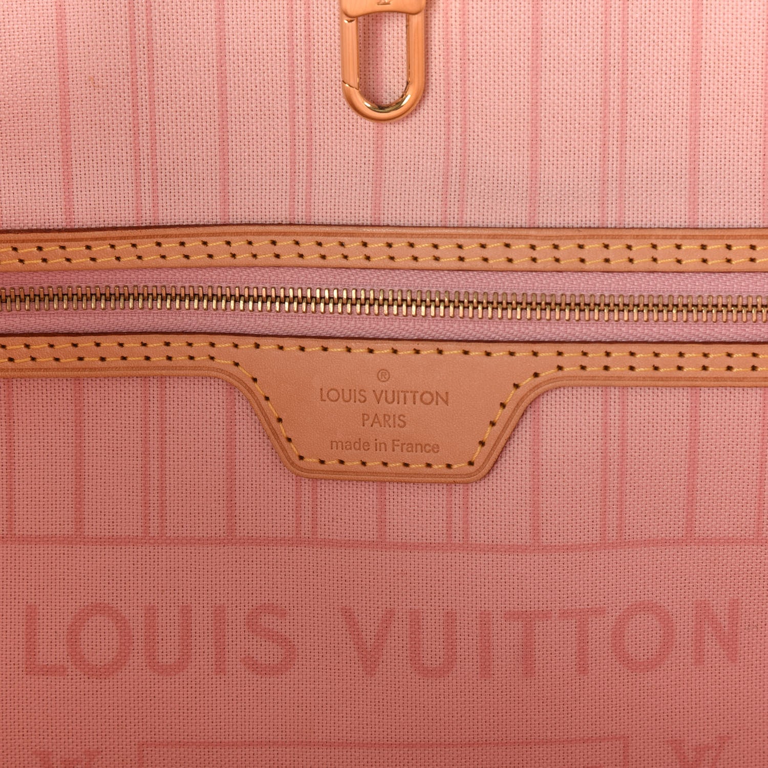 Louis Vuitton Damier Azur Neo Neverfull MM Rose Ballerine 9 of 12