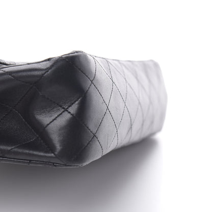 Chanel Lambskin Quilted Medium Double Flap Navy 16 of 19