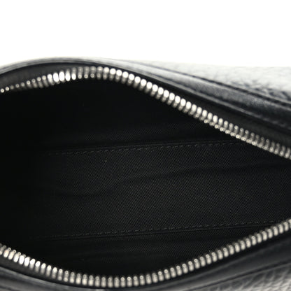 MCM Visetos Mini Barrel Crossbody Bag Black 4 of 6