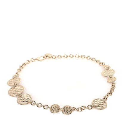 Chanel Chain Quilted CC Medallion Belt 80 Gold 1 of 4