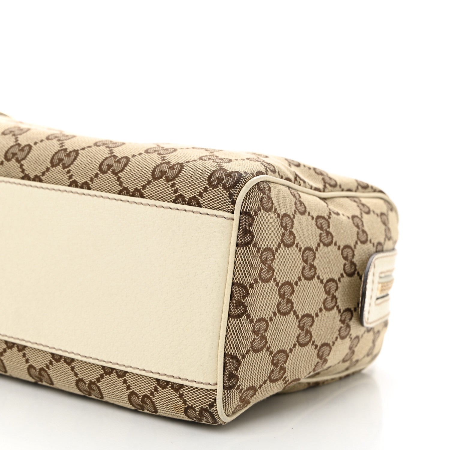 Gucci Monogram Small Charmy Boston White 10 of 10