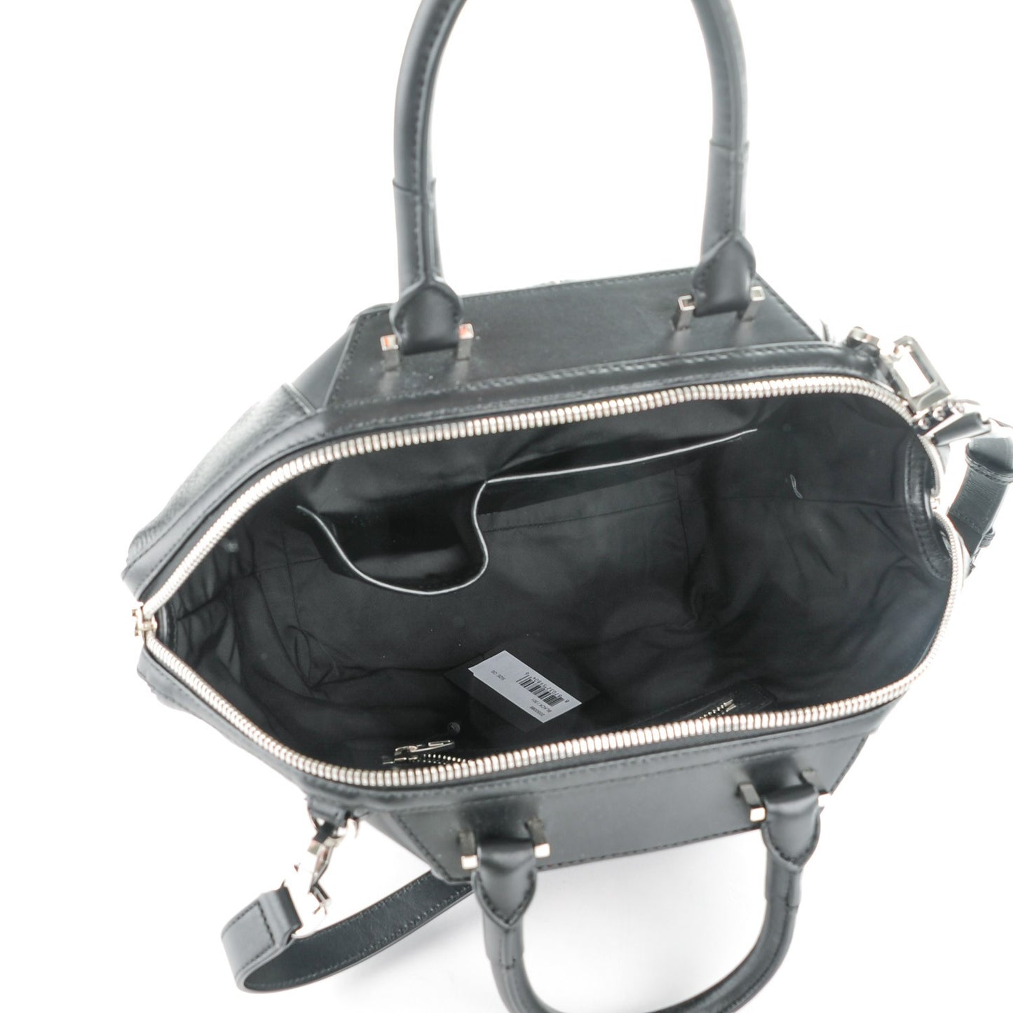 Pebbled Calfskin Small Emile Black