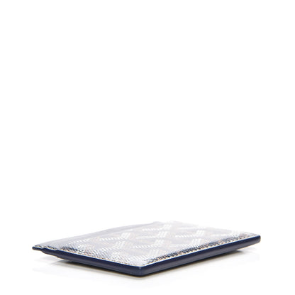 Goyard Goyardine Saint Sulpice Card Holder Navy 4 of 7