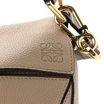 Loewe Grained Calfskin Small Puzzle Bag Sand Mink 8 of 12