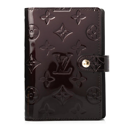 Louis Vuitton Vernis Small Ring Agenda Cover Amarante 1 of 4