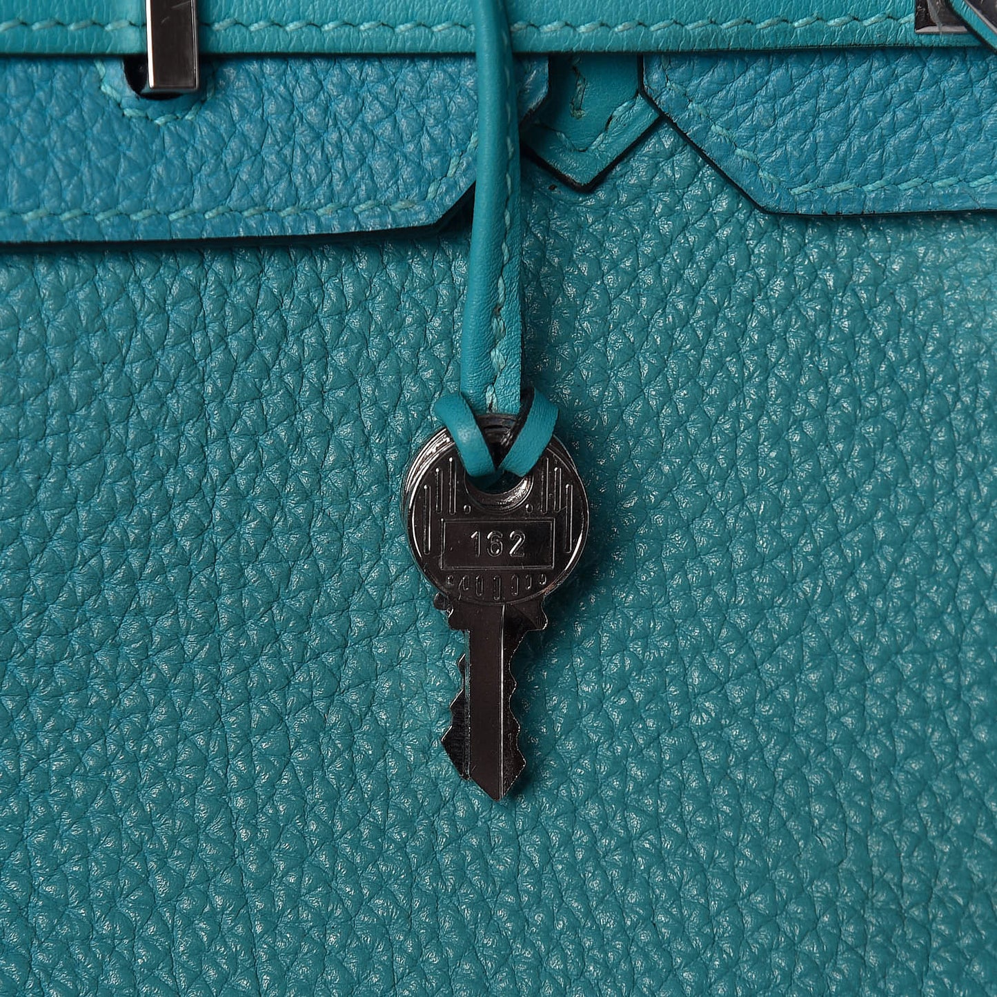 Togo Swift Ghillies Birkin 30 Turquoise