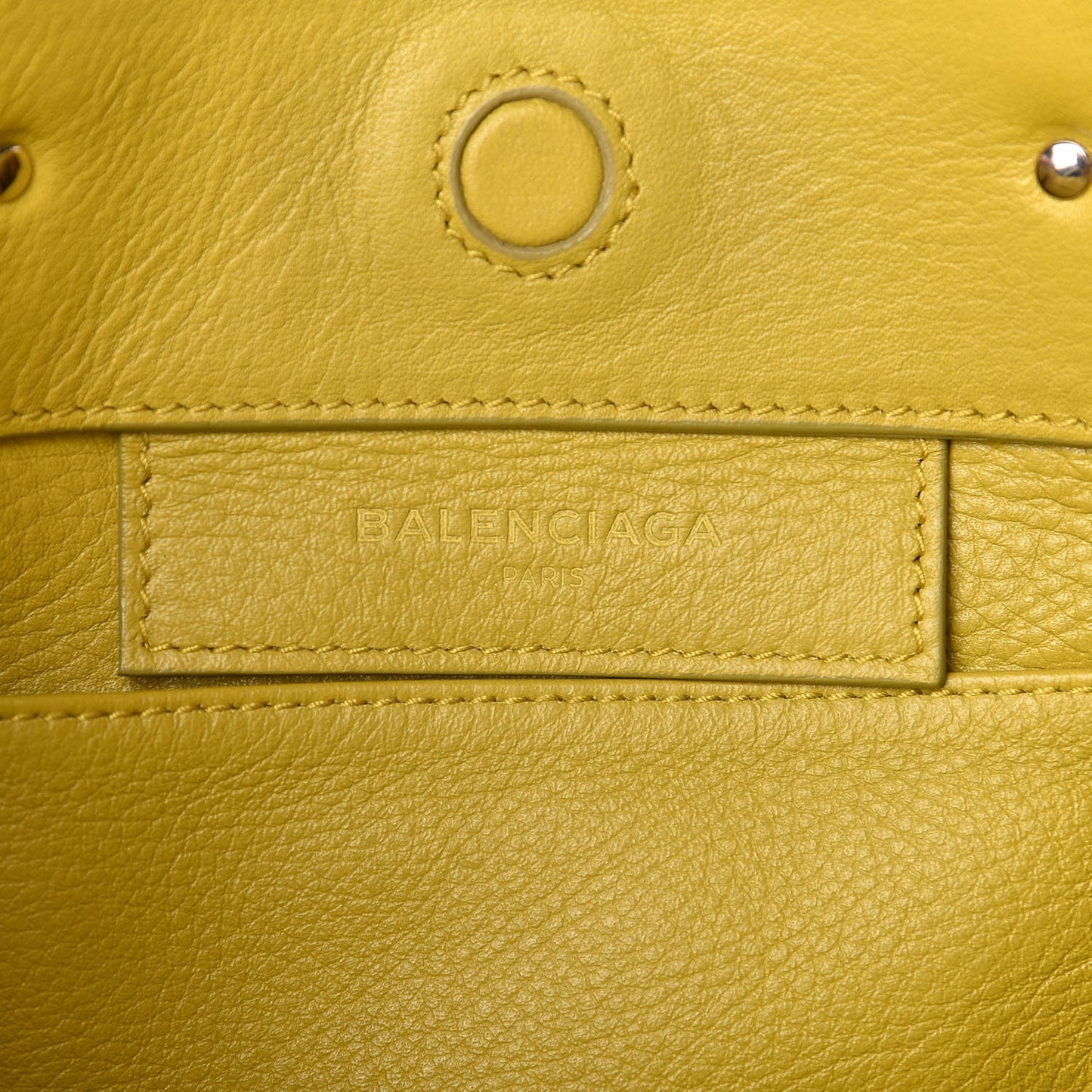 Calfskin Papier Mini A4 Jaune Citronnade