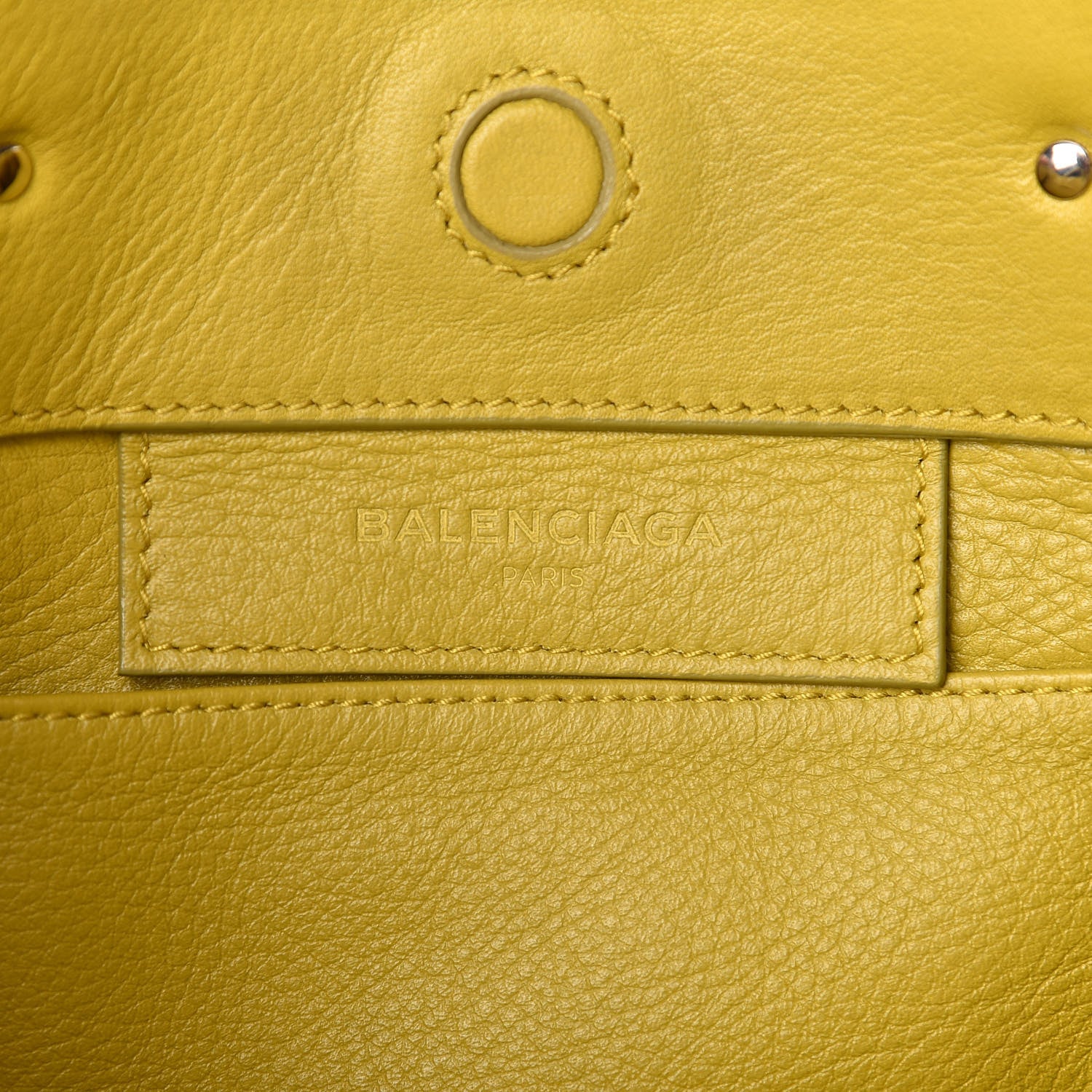 Balenciaga Calfskin Papier Mini A4 Jaune Citronnade 6 of 17