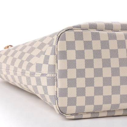 Louis Vuitton Damier Azur Neo Neverfull MM Rose Ballerine 6 of 11