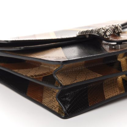 Gucci Ayers Snakeskin Chevron Medium Dionysus Shoulder Bag Multicolor 5 of 10
